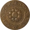 Ekena Millwork Sydney Ceiling Medallion (Fits Canopies up to 5 3/4"), Hand-Painted Rubbed Bronze, 27 3/4"OD x 2"P CM27SYRZS - alternate 1